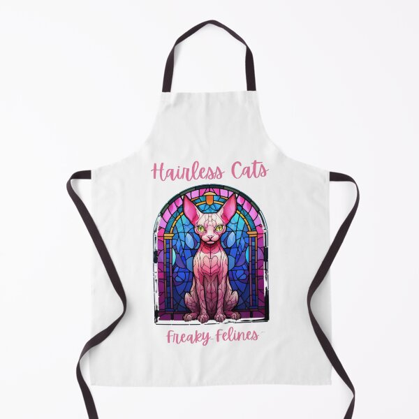Item preview, Hairless Cats, Freaky Felines in Stained Glass designed and sold by stainedglass101.
