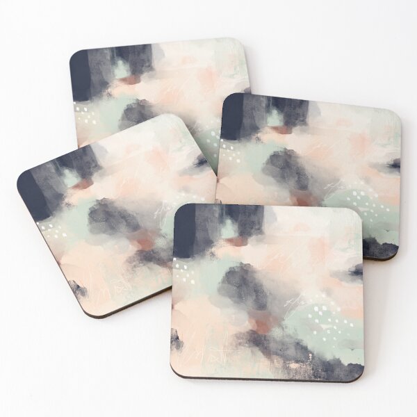 Item preview, Abstract Art in Pastel Colors, Soothing Serene Modern Art designed and sold by Melindabythesea.