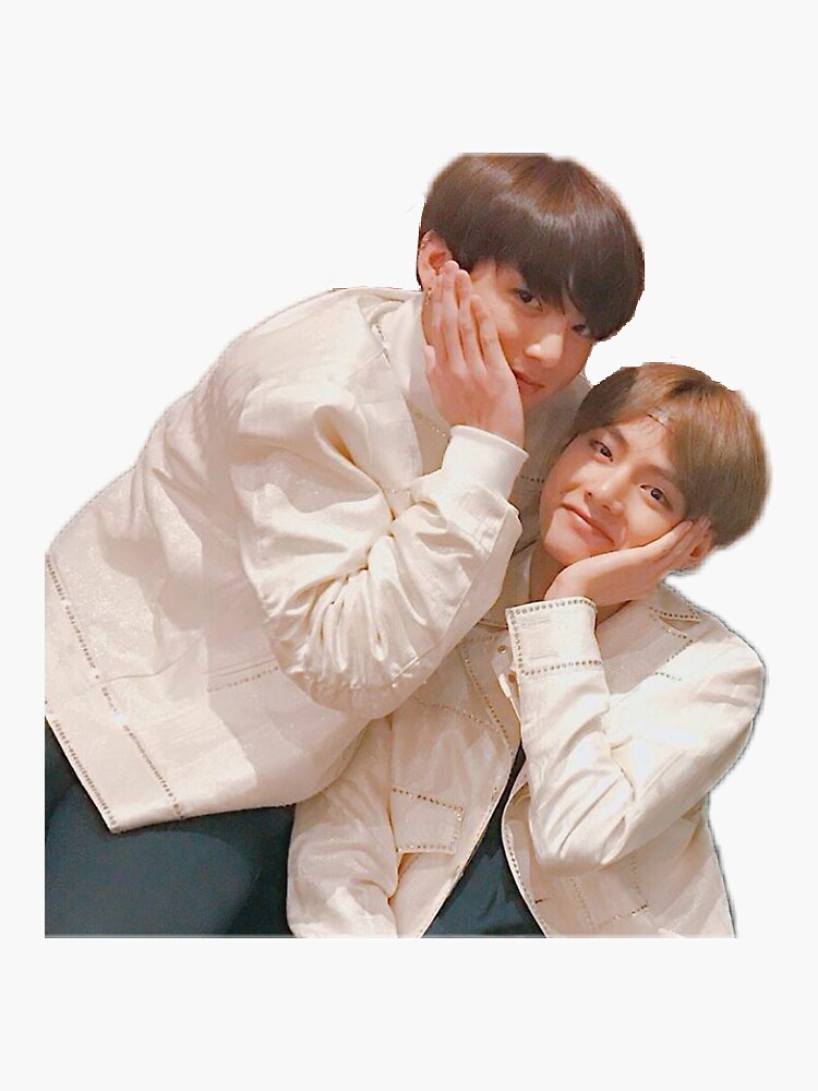 "VKOOK/ TAEKOOK" Sticker by babysugarsweet | Redbubble