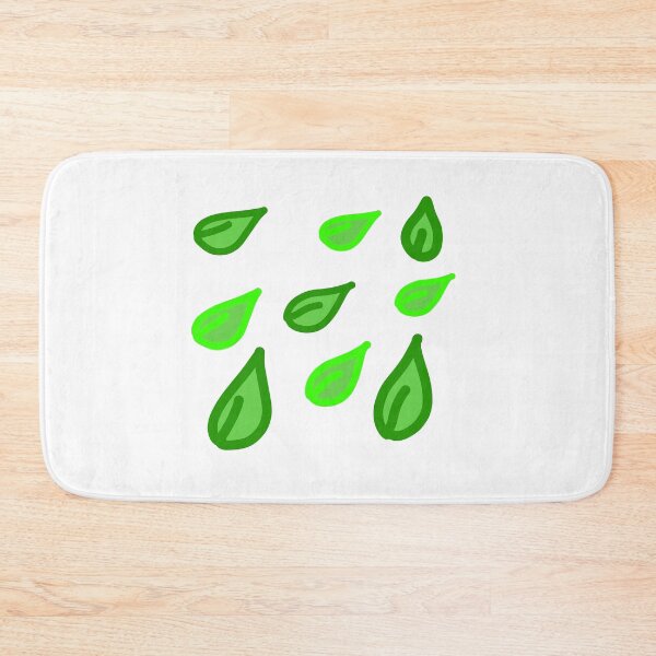 Item preview, Set of green leaves designed and sold by lukked.