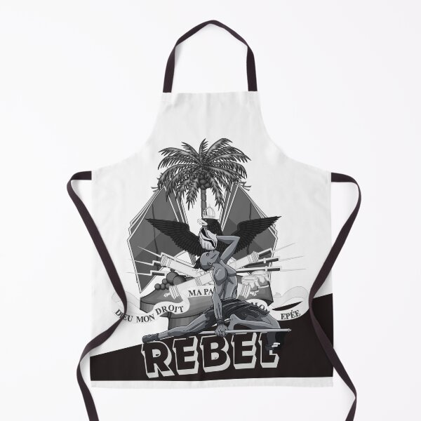 Item preview, Coat of Arms Rep. of Haiti (neg mawon rebel) designed and sold by ZANTRART.