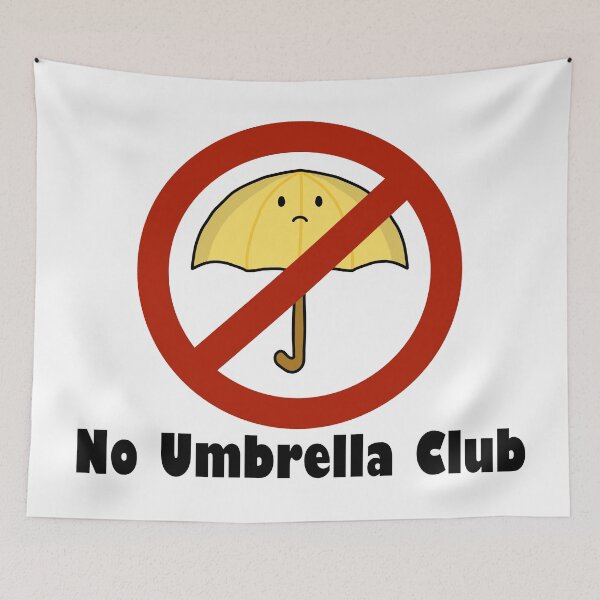 Item preview, No Umbrella Club designed and sold by Adaptixstudio.