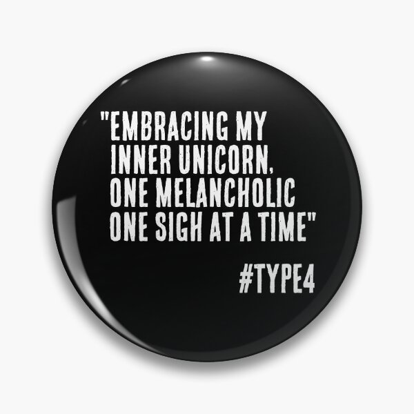 Item preview, Enneagram Type 4 Funny Quote Embracing my Inner Unicorn The Individualist The Romantic designed and sold by JapanBubble.