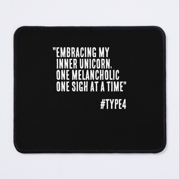 Item preview, Enneagram Type 4 Funny Quote Embracing my Inner Unicorn The Individualist The Romantic designed and sold by JapanBubble.