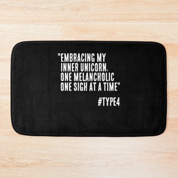 Item preview, Enneagram Type 4 Funny Quote Embracing my Inner Unicorn The Individualist The Romantic designed and sold by JapanBubble.
