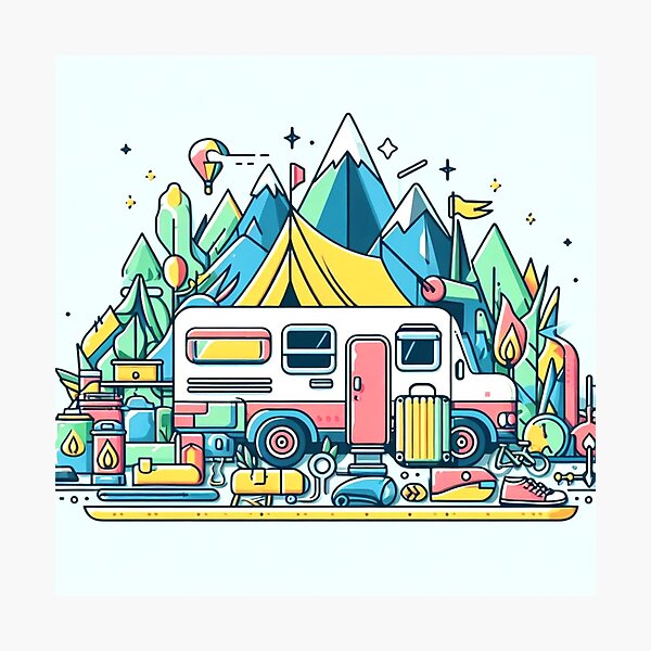 Item preview, Travel by camping car designed and sold by growing-mom.