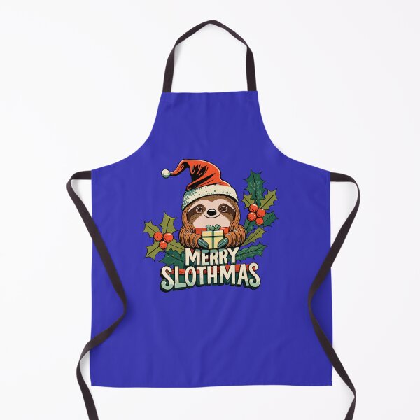 Item preview, Merry Slothmas - Cute Sloth celebrating Merry Christmas designed and sold by ColourfulTimes.