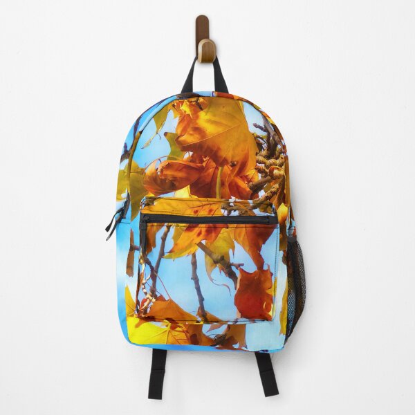 Item preview, Golden autumn leaves on blue sky, Arizona designed and sold by Travelways.