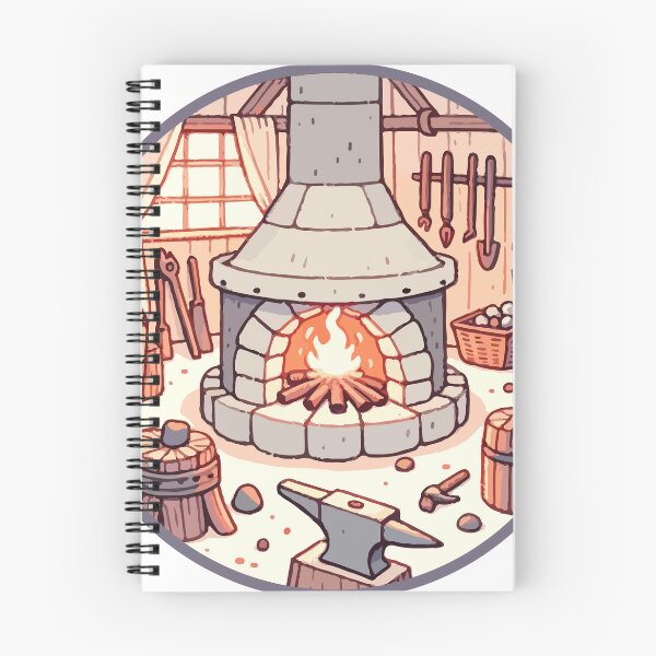 Item preview, Warm Vintage Blacksmith Forge designed and sold by OniumEth.