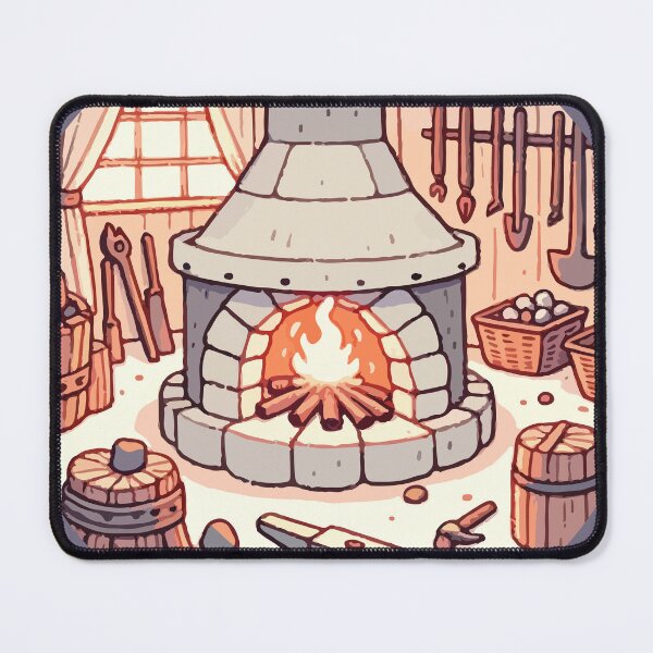 Item preview, Warm Vintage Blacksmith Forge designed and sold by OniumEth.