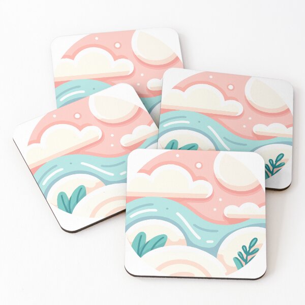 Item preview, Pastel Dreamscape: Sky Meets Sea designed and sold by OniumEth.