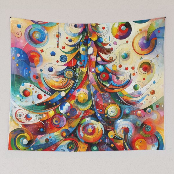Item preview, A colorful Christmas tree. designed and sold by growing-mom.
