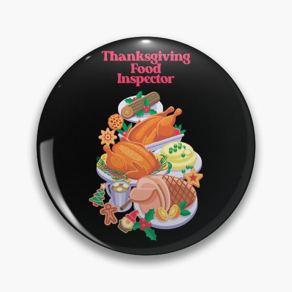 Item preview, Thanksgiving Food Inspector - Funny Holiday  designed and sold by Vector-Artist.