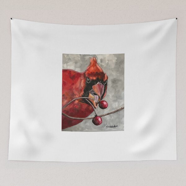 Item preview, “Cardenal hambriento” designed and sold by Susan Washington.