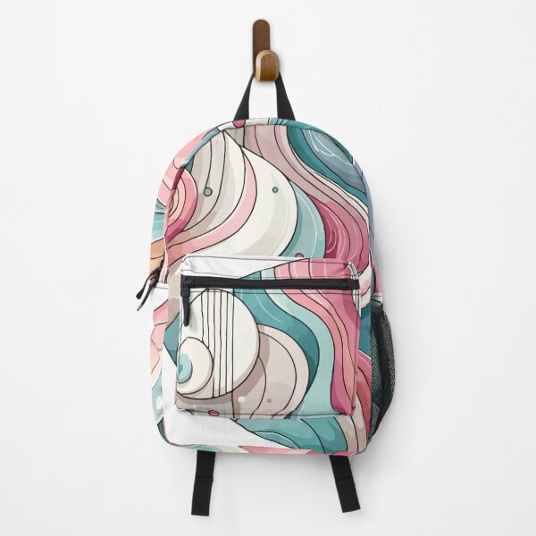 Item preview, Whimsical Waves: A Dance of Color and Curves designed and sold by OniumEth.