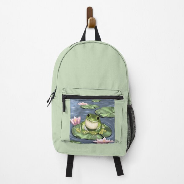 Item preview, Frog on a Lily Pad designed and sold by DoraBlackwood.