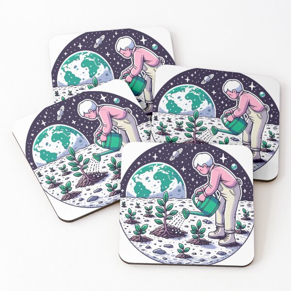Item preview, Lunar Gardener: Nurturing Life Beyond Earth designed and sold by OniumEth.
