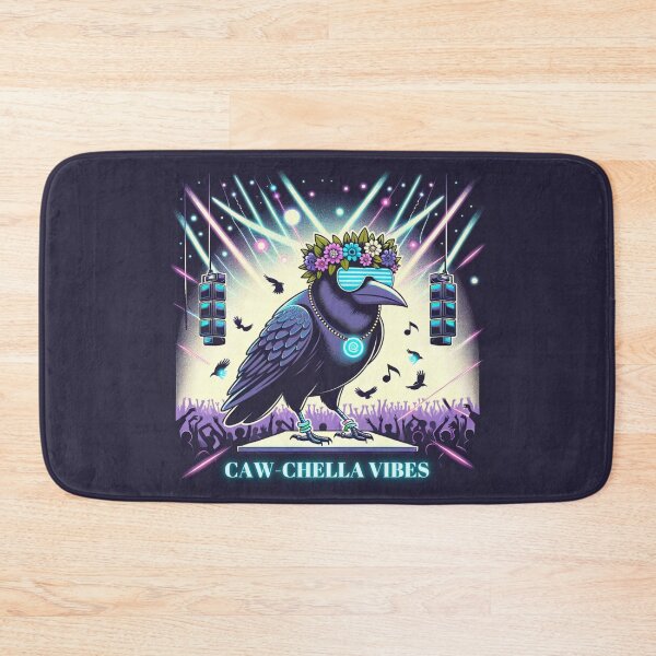 Item preview, Caw-Chella Vibes With Party Crow designed and sold by ZenEverAI.