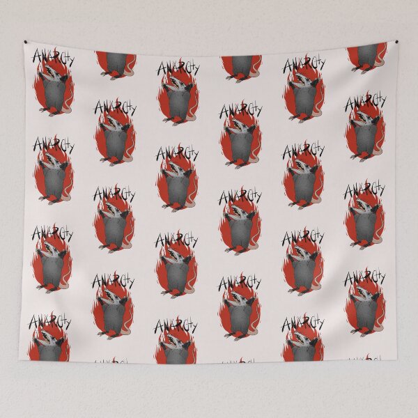Item preview, Anarchy opossum  designed and sold by WildStudiio.