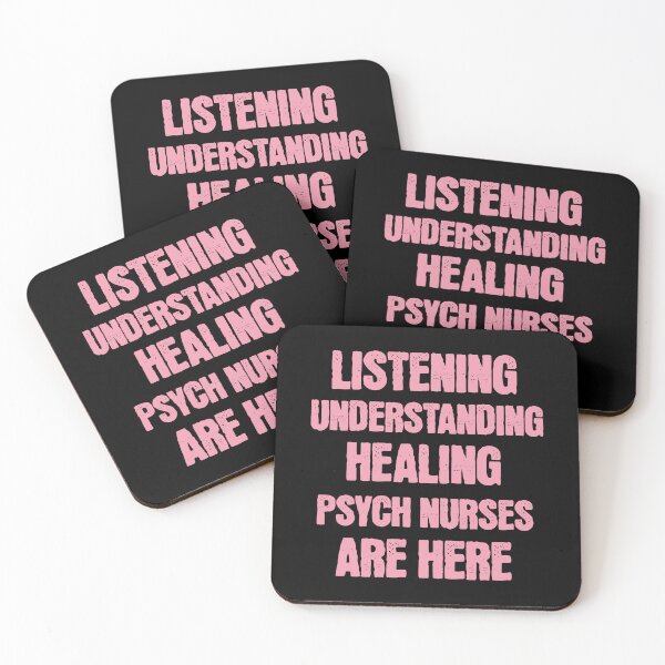 Item preview, Listening Understanding Healing Psych nurses Are Here Psychiatric Nurse Mental Health Nurse designed and sold by HosvPrint .s.