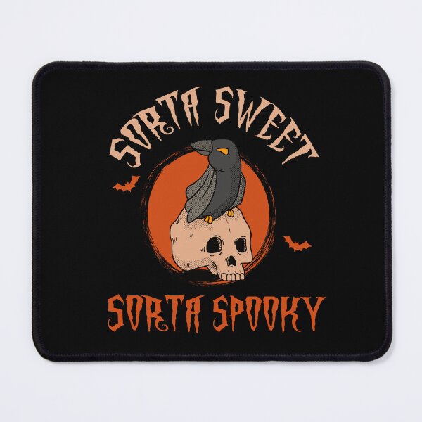Item preview, Sorta Sweet Sorta Spooky Halloween Season Ghost vintage Pumpkin Trick or Treat Skeleton Boo designed and sold by DjenShop.