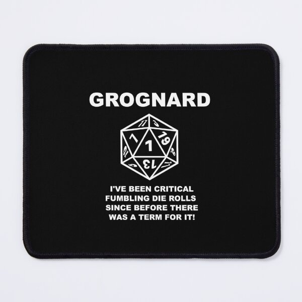Item preview, Grognard - Crit Fumbling Before There Was a Term For It designed and sold by ZepoPublishing.