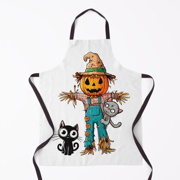 Item preview, The scarecrow and his cat friends designed and sold by AlejaJorgeShop.