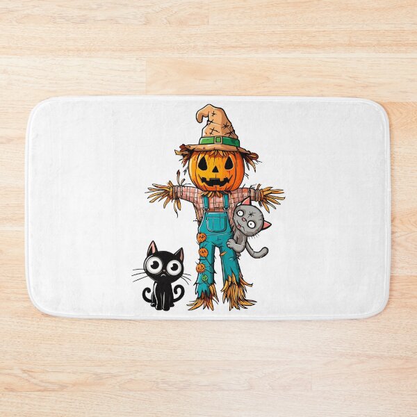 Item preview, The scarecrow and his cat friends designed and sold by AlejaJorgeShop.