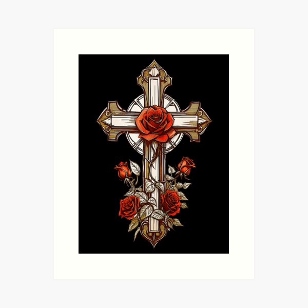 Item preview, Rosicrucian Rose Cross designed and sold by Occult Designs.