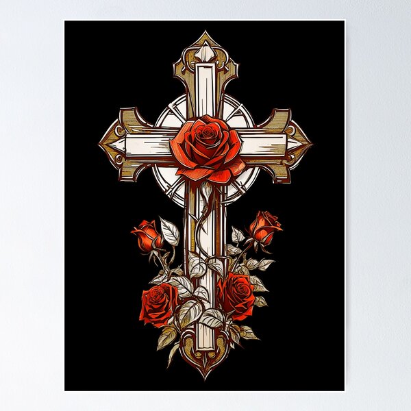 Item preview, Rosicrucian Rose Cross designed and sold by Occult Designs.
