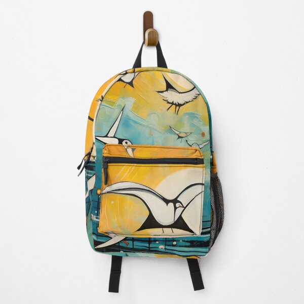 Item preview, Seagulls dancing in the air designed and sold by inkArtistryfine.