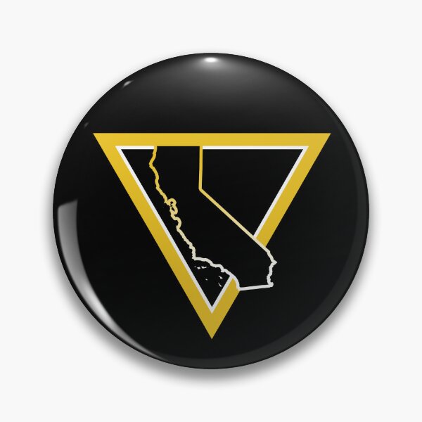 Item preview, california triangle designed and sold by LeapDaze.