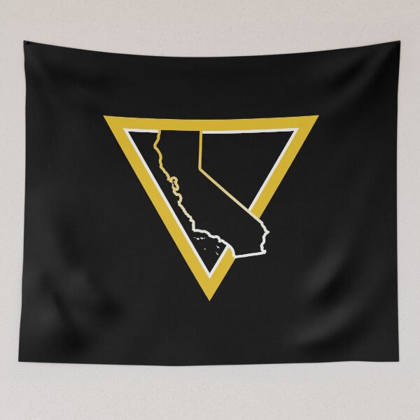 Item preview, california triangle designed and sold by LeapDaze.