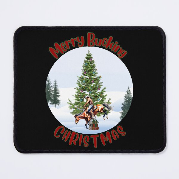 Item preview, Cowboy Christmas Pun designed and sold by southerndoll67.