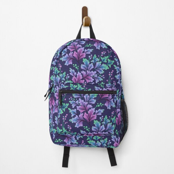 Item preview, Frilled Foliage - Purple / Teal designed and sold by Andrea Muller.