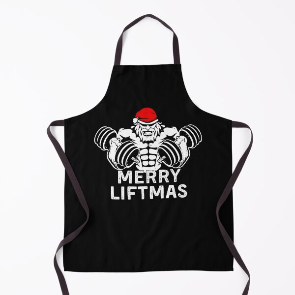 Artikelvorschau, Frohe Liftmas Buff Santa Claus Weihnachten Workout Gym entworfen und verkauft von MKCollabs.