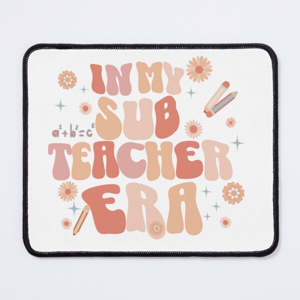 Item preview, In My Substitute Teacher Era Design designed and sold by CheekyChimpCo.