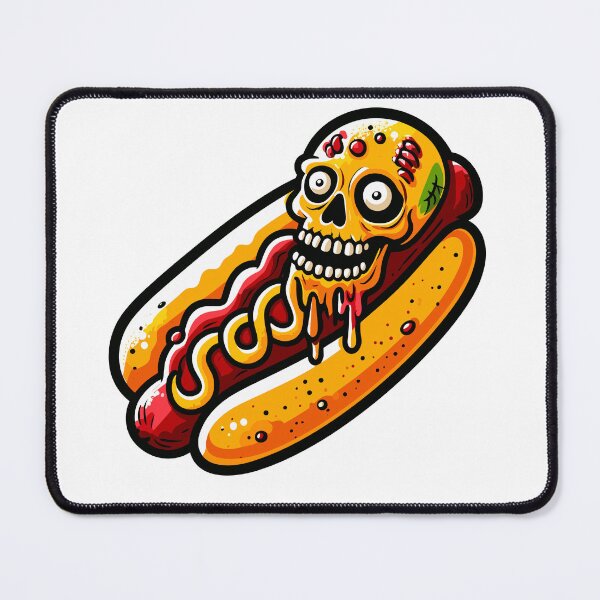 Item preview, Hot dog zombie transforms for Halloween designed and sold by AlejaJorgeShop.