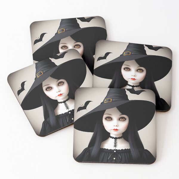 Item preview, Doll Design: Batty over Witches designed and sold by WorkWickedly.