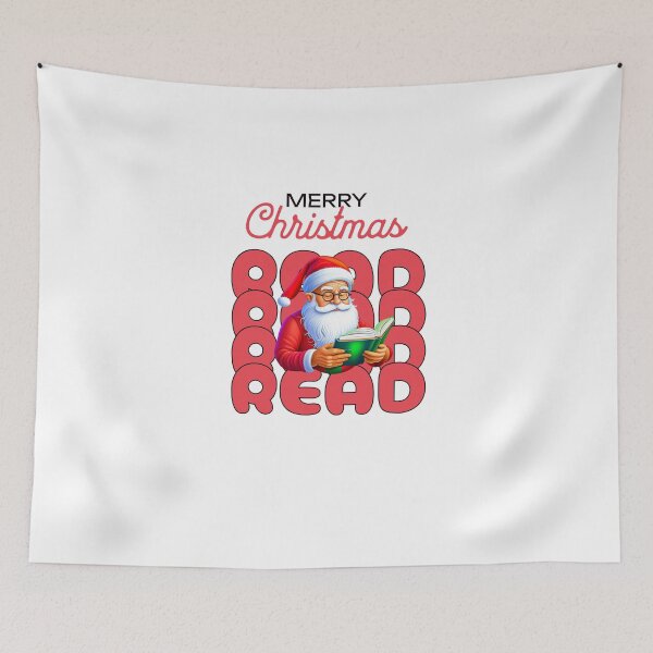 Item preview, Read Read Santa Reads, Santa reads books designed and sold by Stardust4ever.