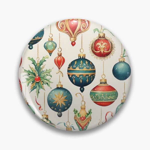 Item preview, Vintage Christmas Ornaments designed and sold by lostinpixels.