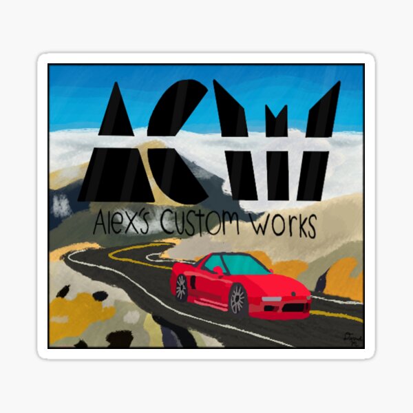 Item preview, Alex's Custom Works Logo designed and sold by Davidtheartist.