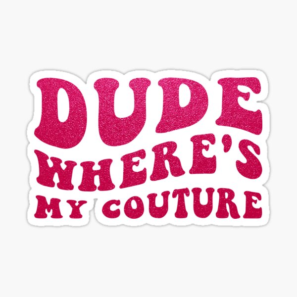 My Scene Lindsay Lohan Dude Where's My Couture Y2K Doll | Sticker