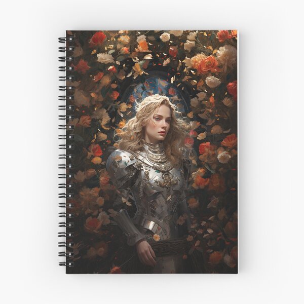 Item preview, Guardian of Blossoms The Silver-clad Warrior designed and sold by Newpixelland.