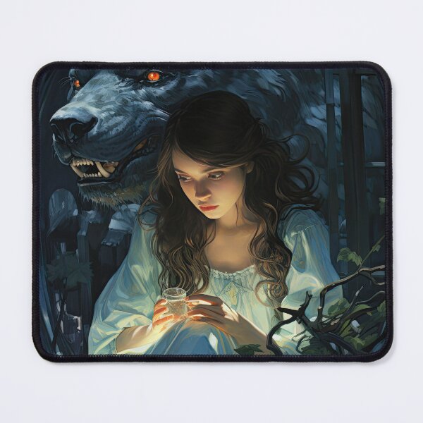 Item preview, Fierce Beast and Enchanted Maiden designed and sold by Newpixelland.