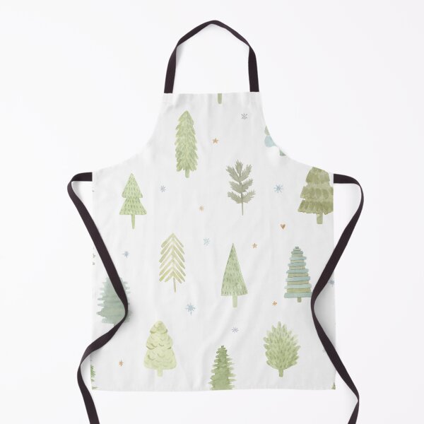 Item preview, Watercolor Christmas Tree Pattern designed and sold by lostinpixels.