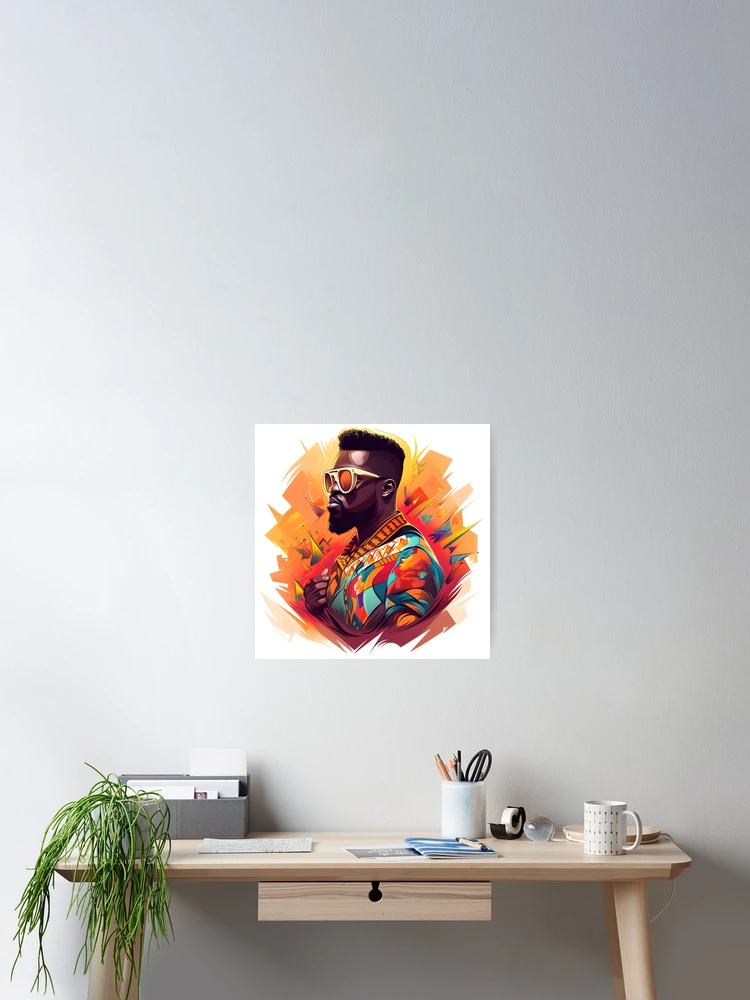 Thumbnail 2 von 3, Poster, Sarkodie-Rapper designt und verkauft von Ragil-Studio.