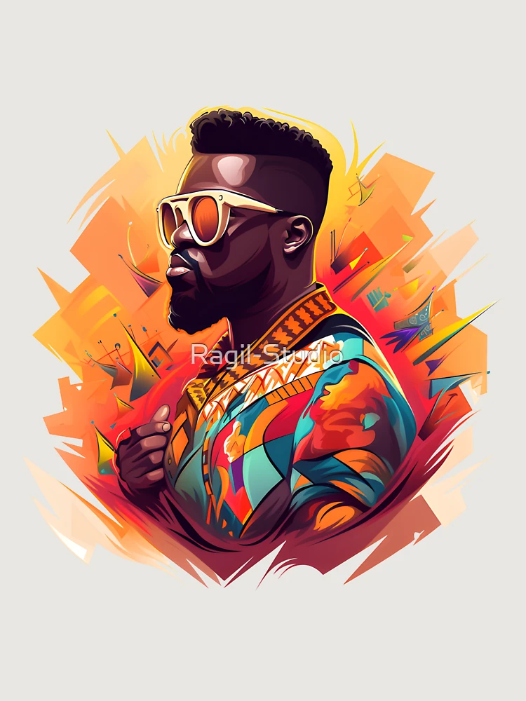 Thumbnail 6 of 6, Premium Oversized Hoodie, Sarkodie Rapper designed and sold by Ragil-Studio.