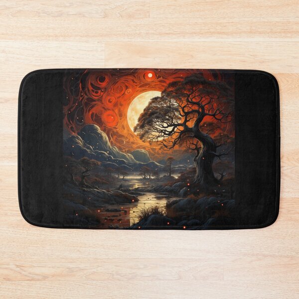 Item preview, Celestial Tree of Life Full Moon designed and sold by tivaslove.
