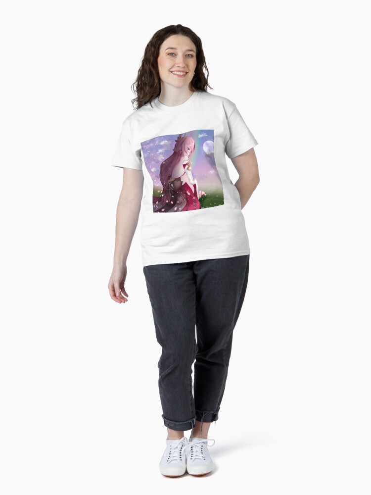Thumbnail 4 of 7, Classic T-Shirt, Tsukimi - Moonviewing with Yae designed and sold by resurrexia.